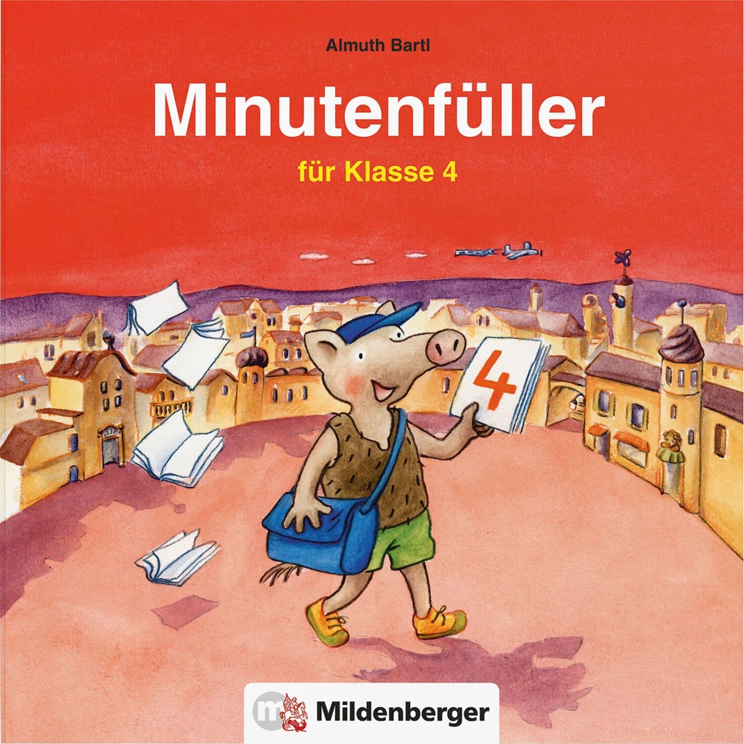 Cover: 9783619018574 | Minutenfüller Klasse 4 | 96 Aufgabenblätter mit Lösungen | Bartl