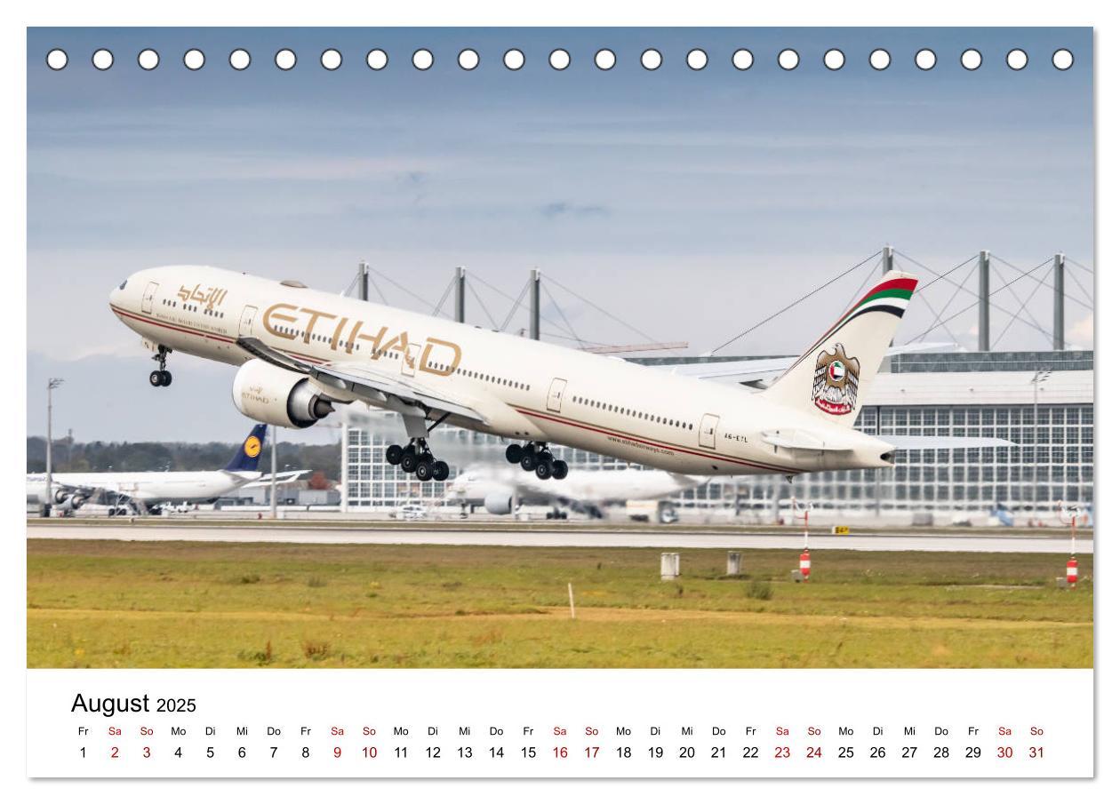 Bild: 9783435173211 | Planespotting am Flughafen München (Tischkalender 2025 DIN A5...