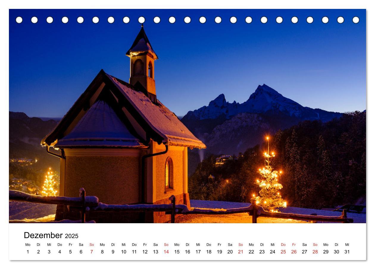 Bild: 9783435153879 | Berchtesgadener Berge im Licht (Tischkalender 2025 DIN A5 quer),...