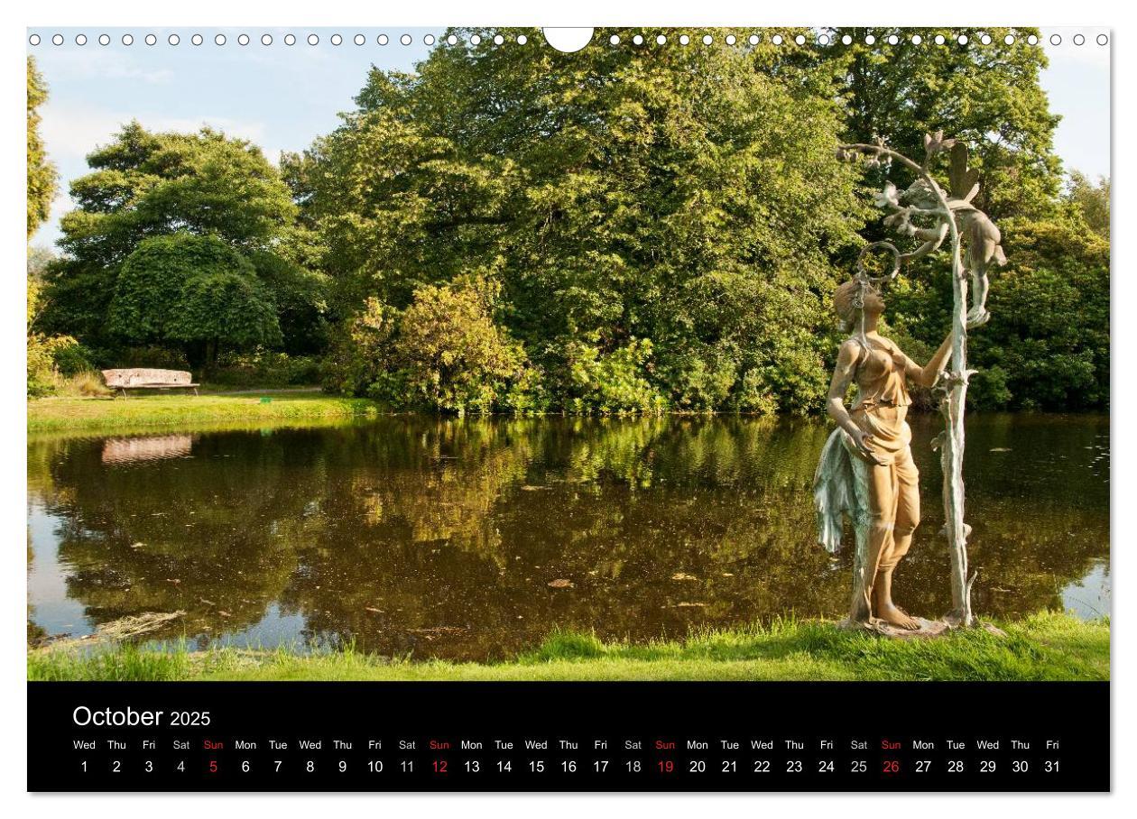 Bild: 9781325964741 | The Lovely Gardens of South England (Wall Calendar 2025 DIN A3...