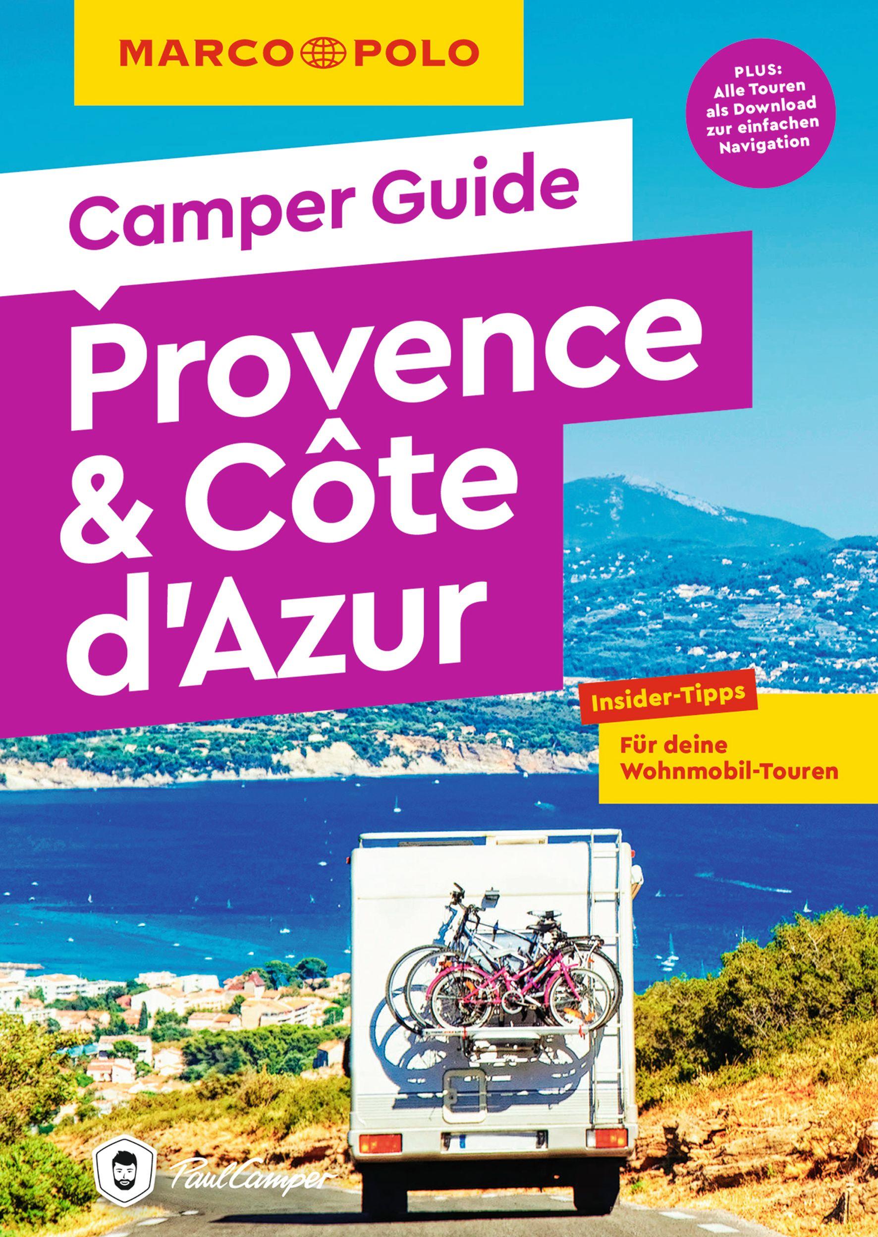 Cover: 9783575021328 | MARCO POLO Camper Guide Provence &amp; Côte d`Azur | Carina Hofmeister