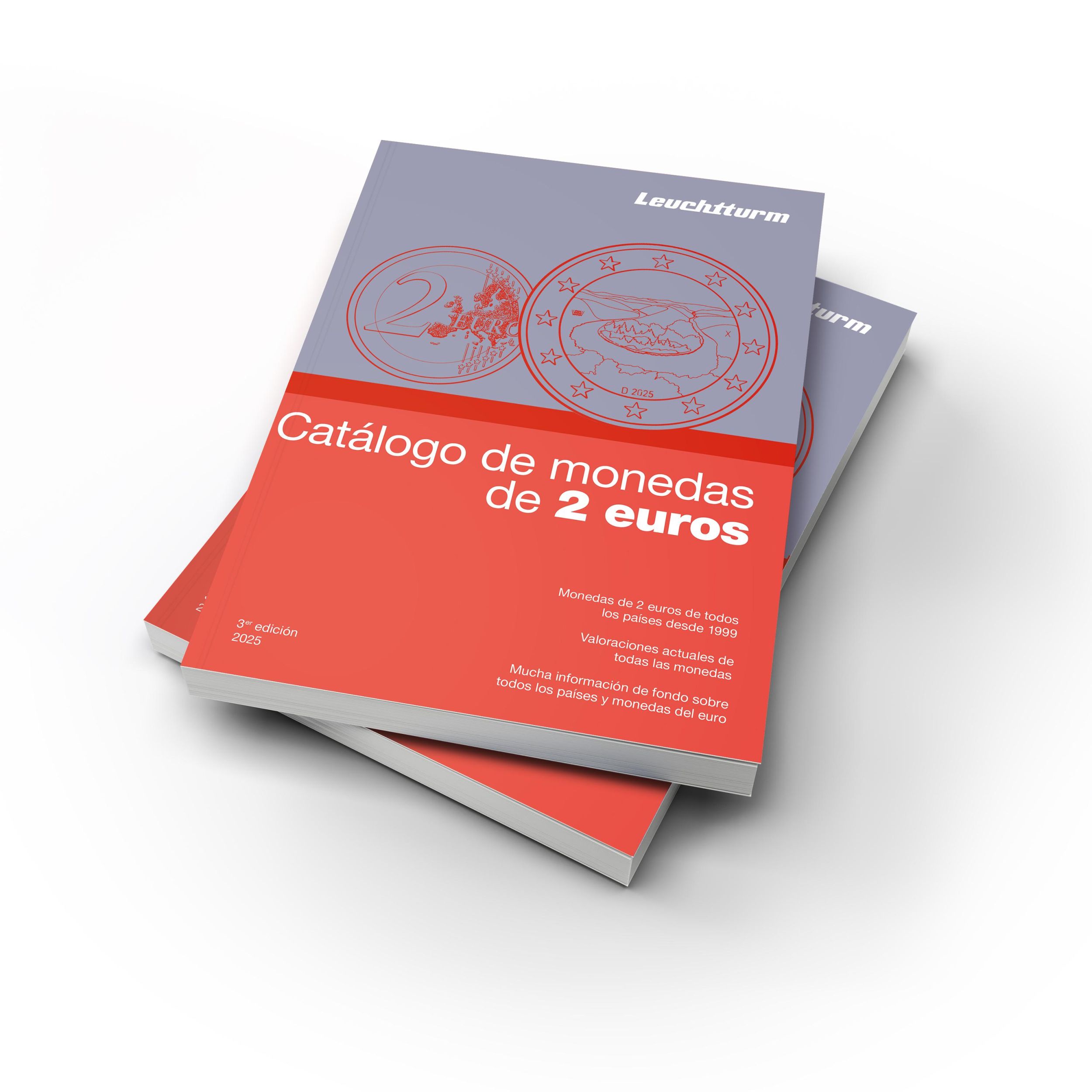 Cover: 9783947701889 | 2-Euro-Katalog 2025 Spanisch | Catálogo de monedas de 2 euros | Kg