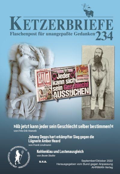 Cover: 9783894842987 | "Ab jetzt kann jeder sein Geschlecht selber bestimmen!" | Taschenbuch