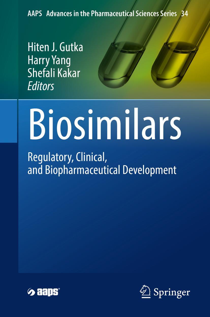 Cover: 9783319996790 | Biosimilars | Regulatory, Clinical, and Biopharmaceutical Development