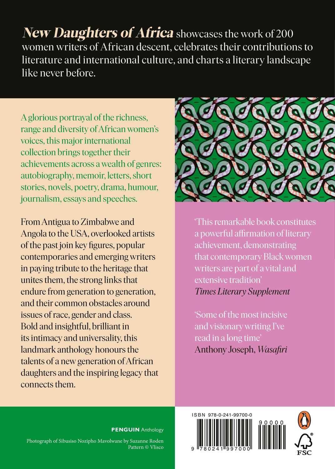 Rückseite: 9780241997000 | New Daughters of Africa | Margaret Busby | Taschenbuch | XLII | 2022