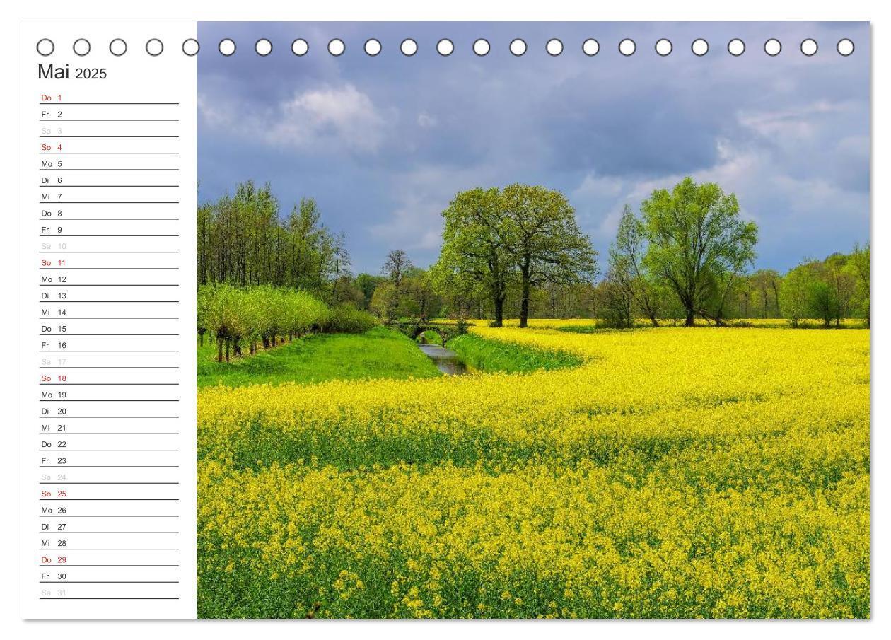 Bild: 9783435542680 | Ostfriesland - zwischen Watt und Moor (Tischkalender 2025 DIN A5...