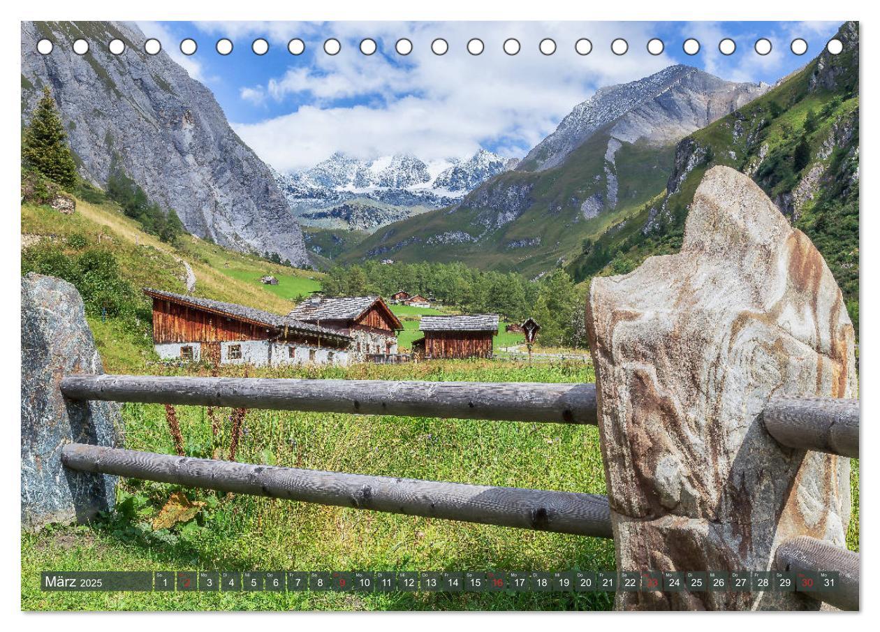 Bild: 9783435199365 | Wunderschönes Osttirol (Tischkalender 2025 DIN A5 quer), CALVENDO...