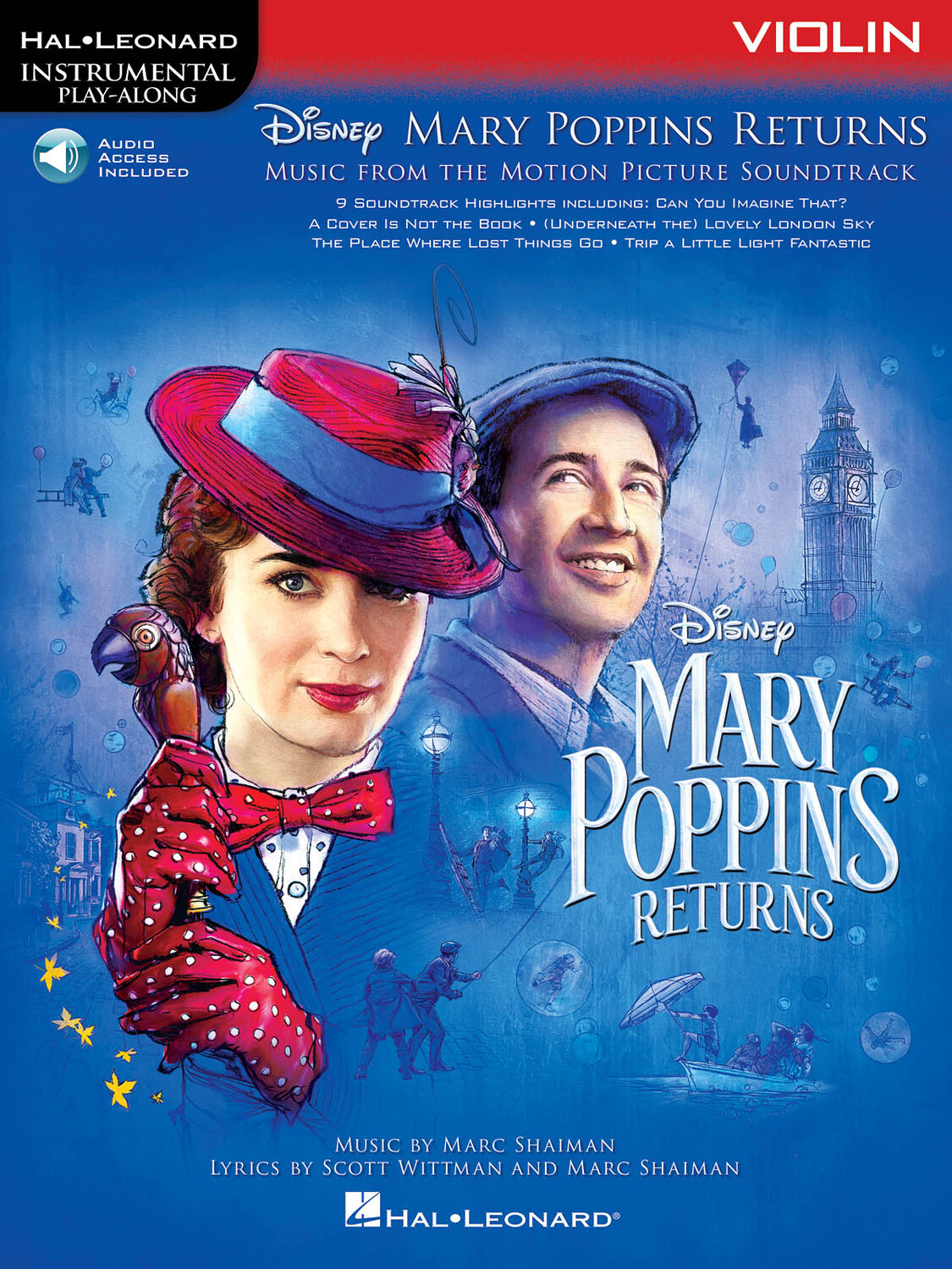 Cover: 888680914530 | Mary Poppins Returns for Violin | Marc Shaiman_Scott Wittman | 2019