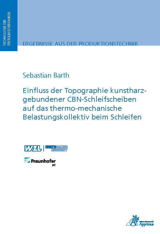 Cover: 9783863597108 | Einfluss der Topographie kunstharzgebundener CBN-Schleifscheiben...