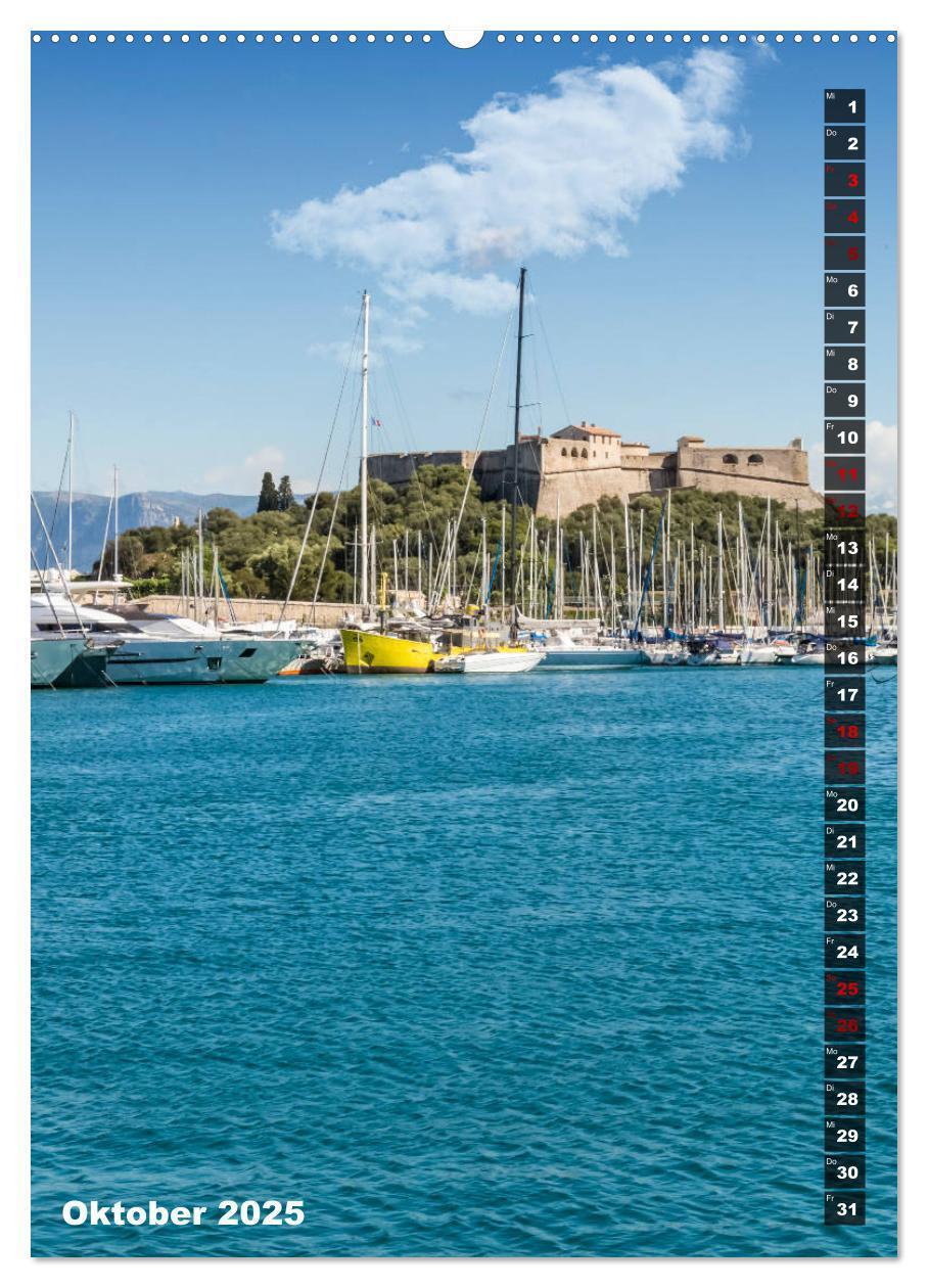 Bild: 9783457002179 | CÔTE D¿AZUR Idyllische Orte (Wandkalender 2025 DIN A2 hoch),...