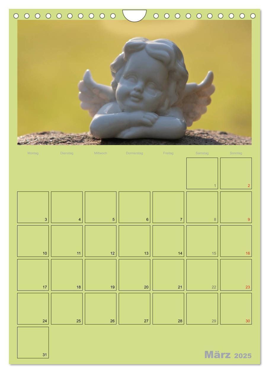 Bild: 9783457047743 | Monatsplaber für fleißige Engel (Wandkalender 2025 DIN A4 hoch),...