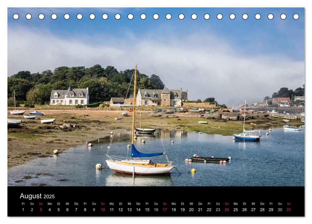 Bild: 9783435653232 | Unterwegs in der Bretagne (Tischkalender 2025 DIN A5 quer),...