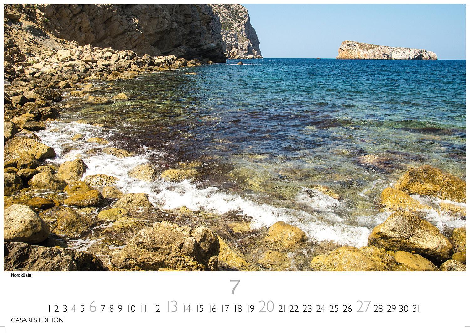 Bild: 9781835240366 | Ibiza/Formentera 2025 L 35x50cm | Kalender | 14 S. | Deutsch | 2025