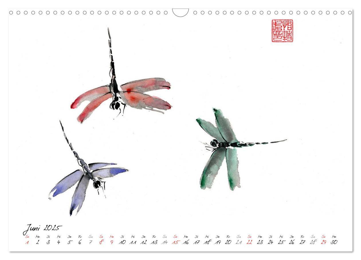 Bild: 9783435623501 | Asiatische Tuschmalerei (Wandkalender 2025 DIN A3 quer), CALVENDO...