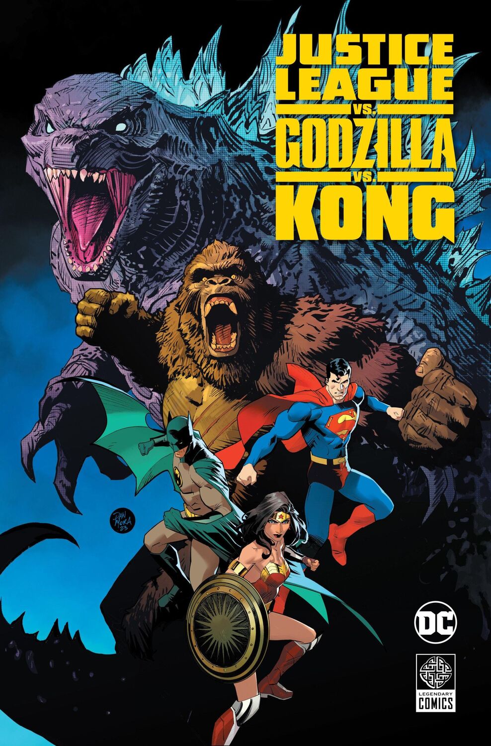 Cover: 9781779525291 | Justice League vs. Godzilla vs. Kong | Brian Buccellato | Buch | 2024