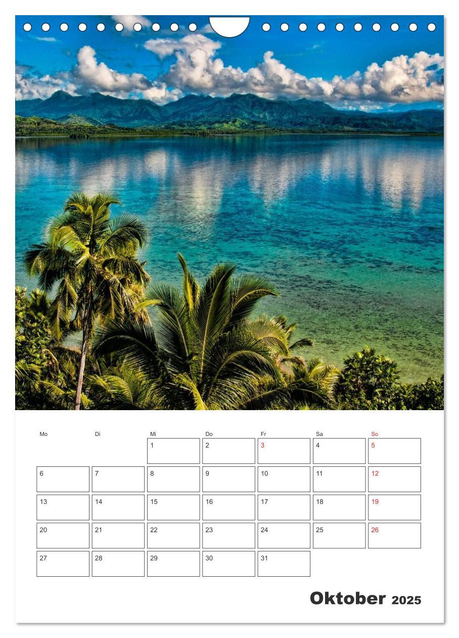 Bild: 9783457073575 | Inselparadiese im Südpazifik (Wandkalender 2025 DIN A4 hoch),...