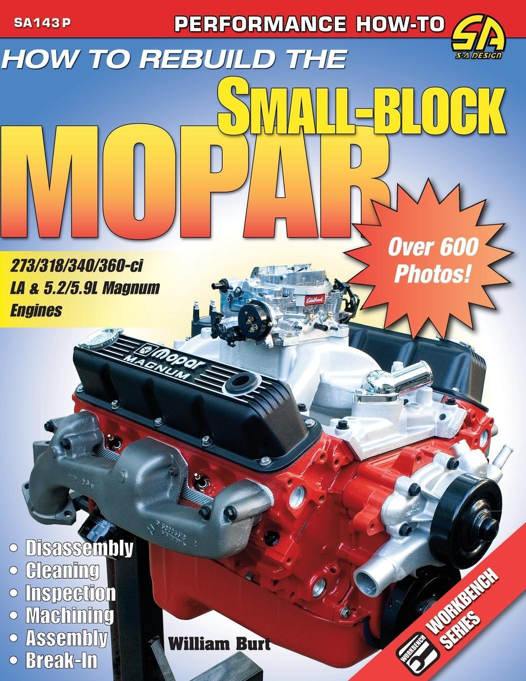 Cover: 9781613250587 | How to Rebuild the Small-Block Mopar | William Burt | Taschenbuch