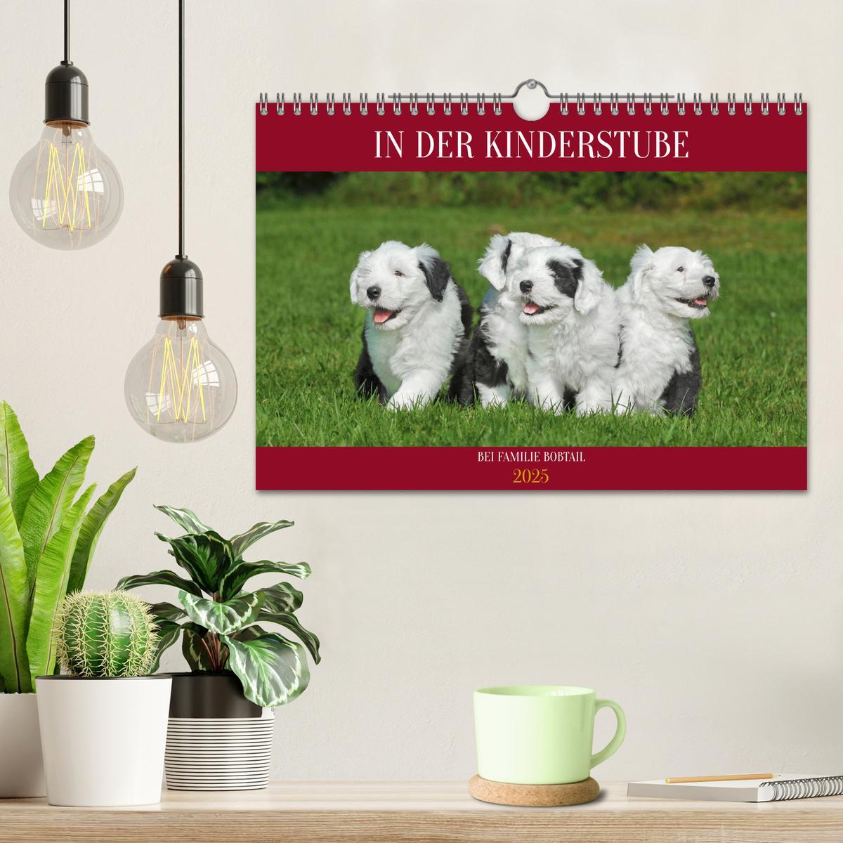 Bild: 9783457173305 | In der Kinderstube bei Familie Bobtail (Wandkalender 2025 DIN A4...