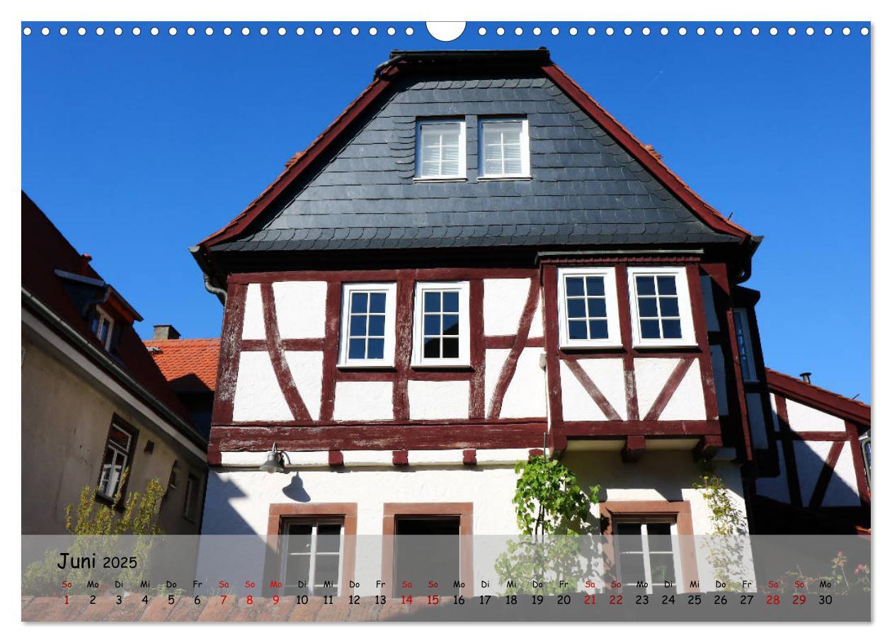 Bild: 9783435438983 | Fachwerkromantik in Hofheim am Taunus (Wandkalender 2025 DIN A3...