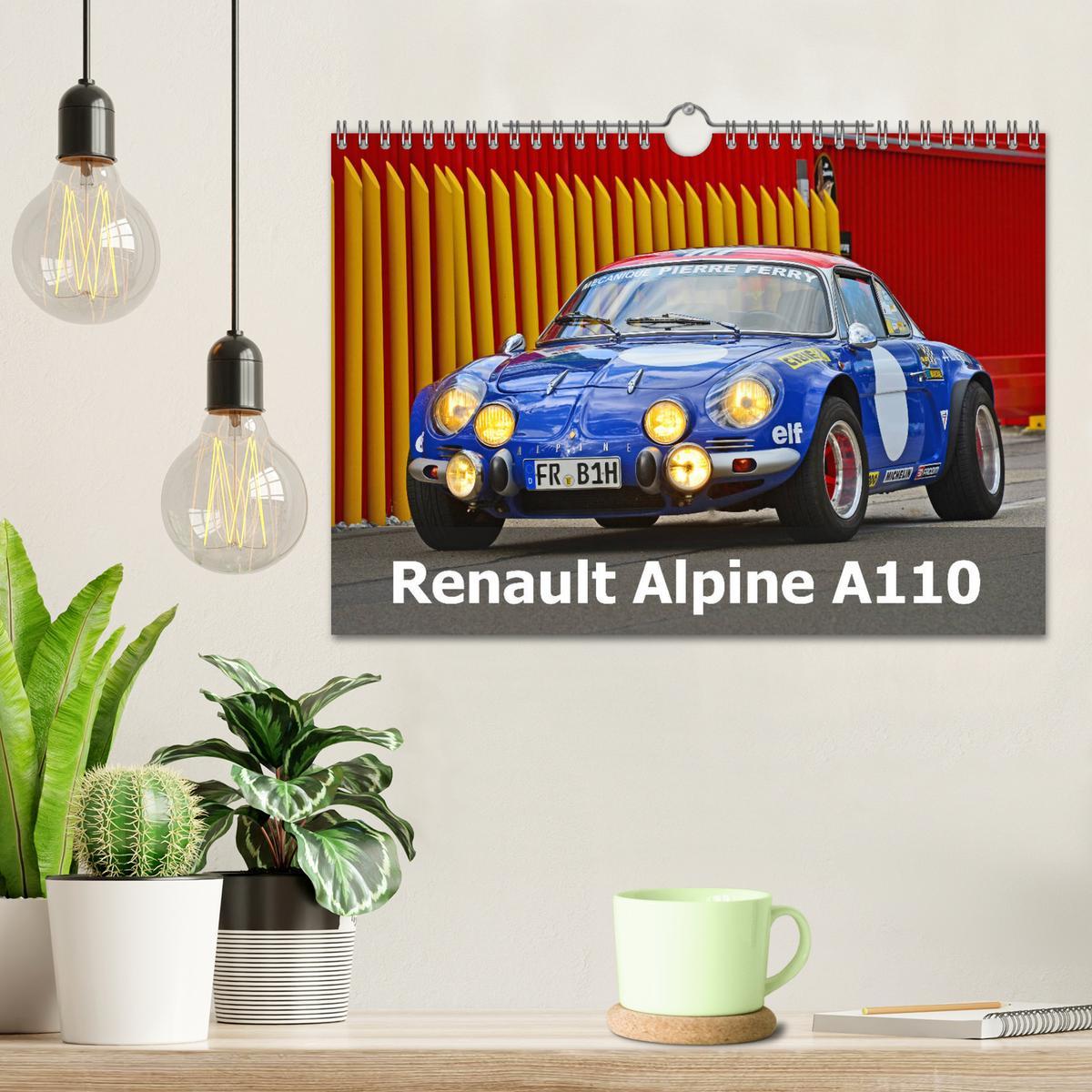 Bild: 9783435357871 | Renault Alpine A110 (Wandkalender 2025 DIN A4 quer), CALVENDO...