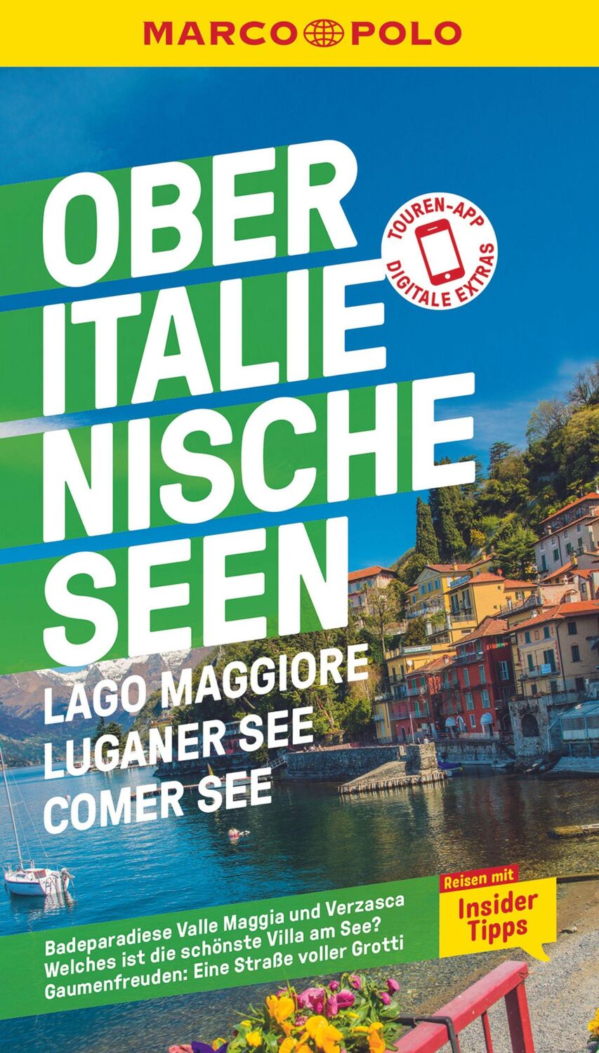 Cover: 9783829734851 | MARCO POLO Reiseführer Oberitalienische Seen, Lago Maggiore,...