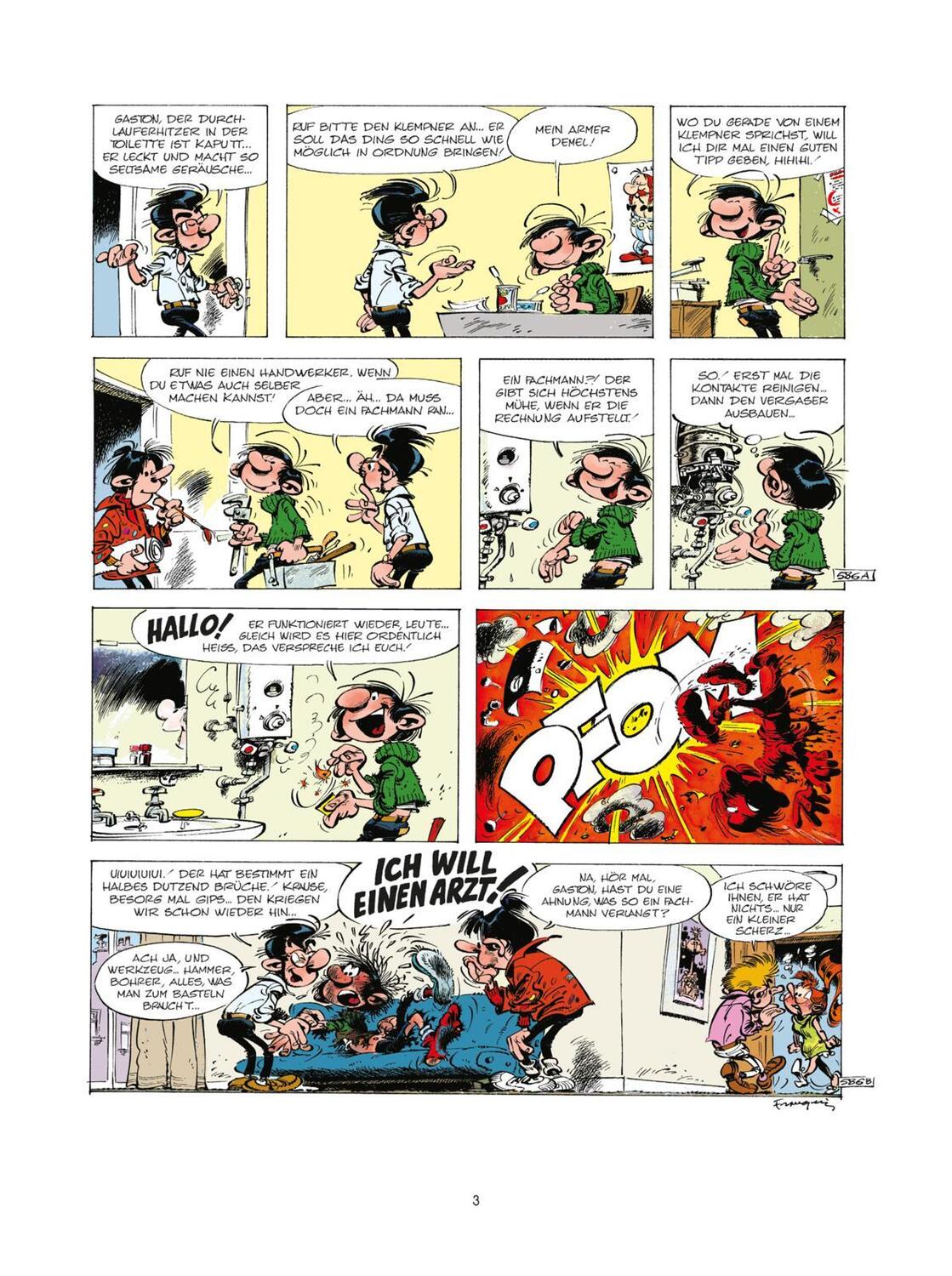 Bild: 9783551742179 | Gaston Neuedition 13: Fehlversuche | André Franquin | Buch | 48 S.