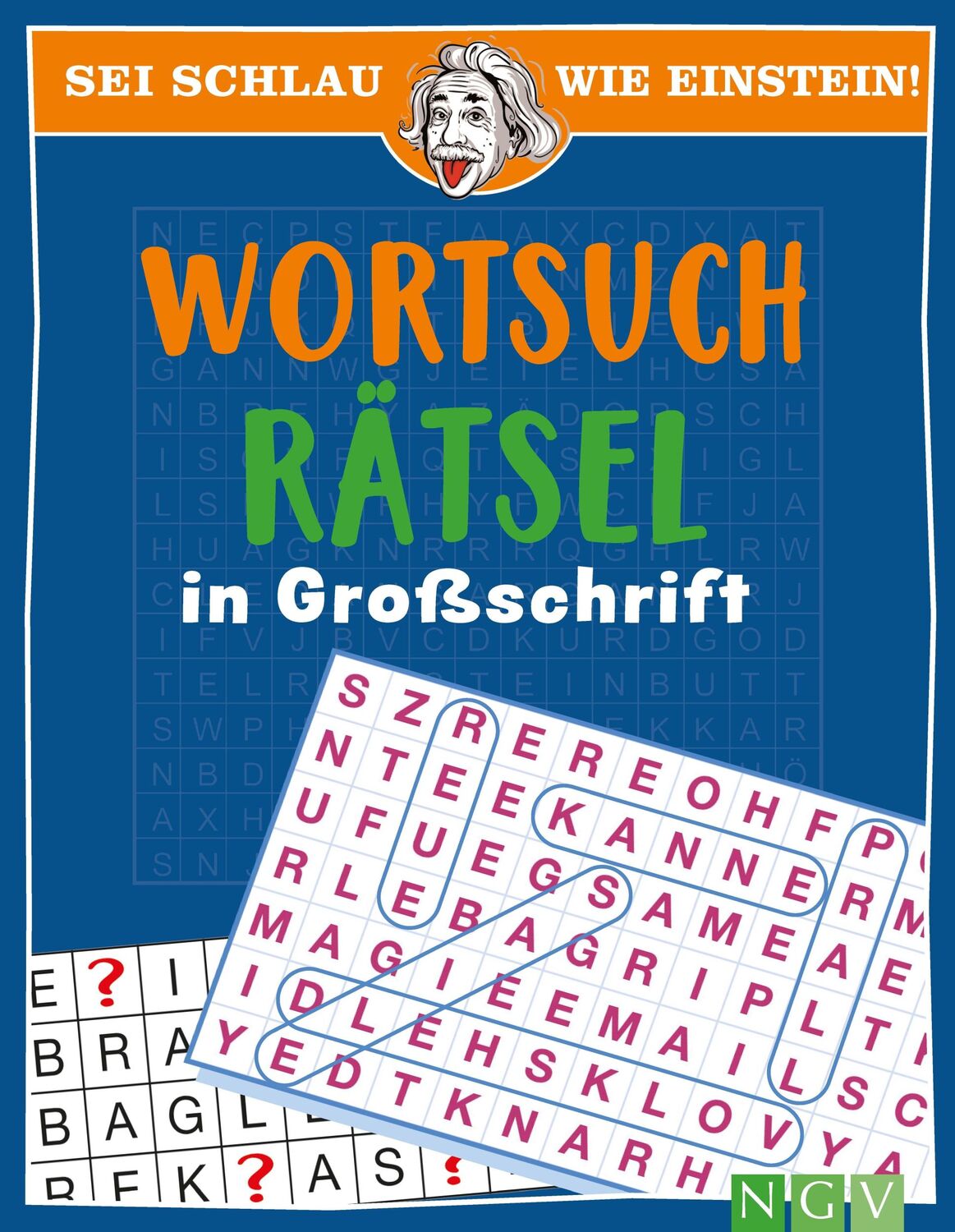 Cover: 9783625191612 | Sei schlau wie Einstein! - Wortsuchrätsel in Großschrift | Taschenbuch