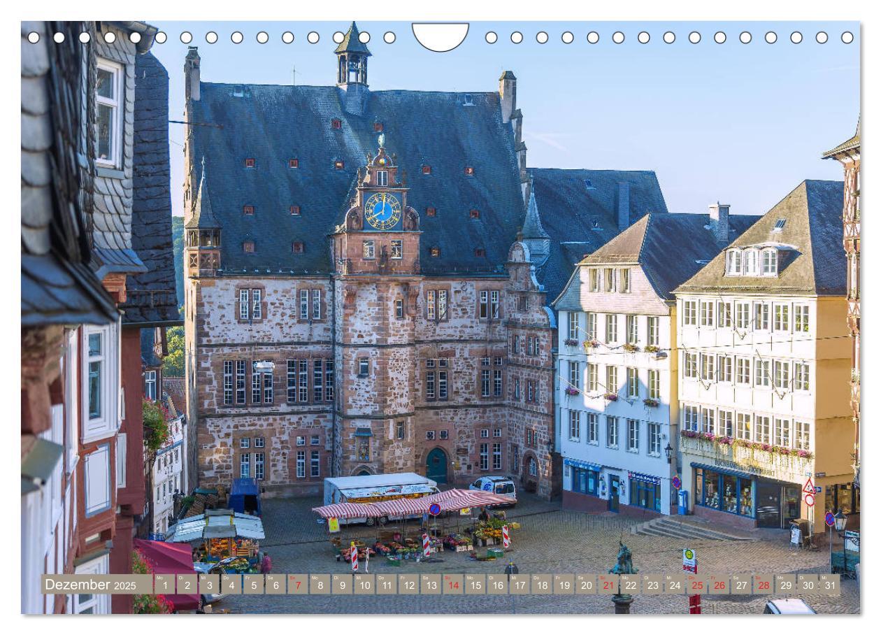 Bild: 9783435334964 | Marburg an der Lahn (Wandkalender 2025 DIN A4 quer), CALVENDO...