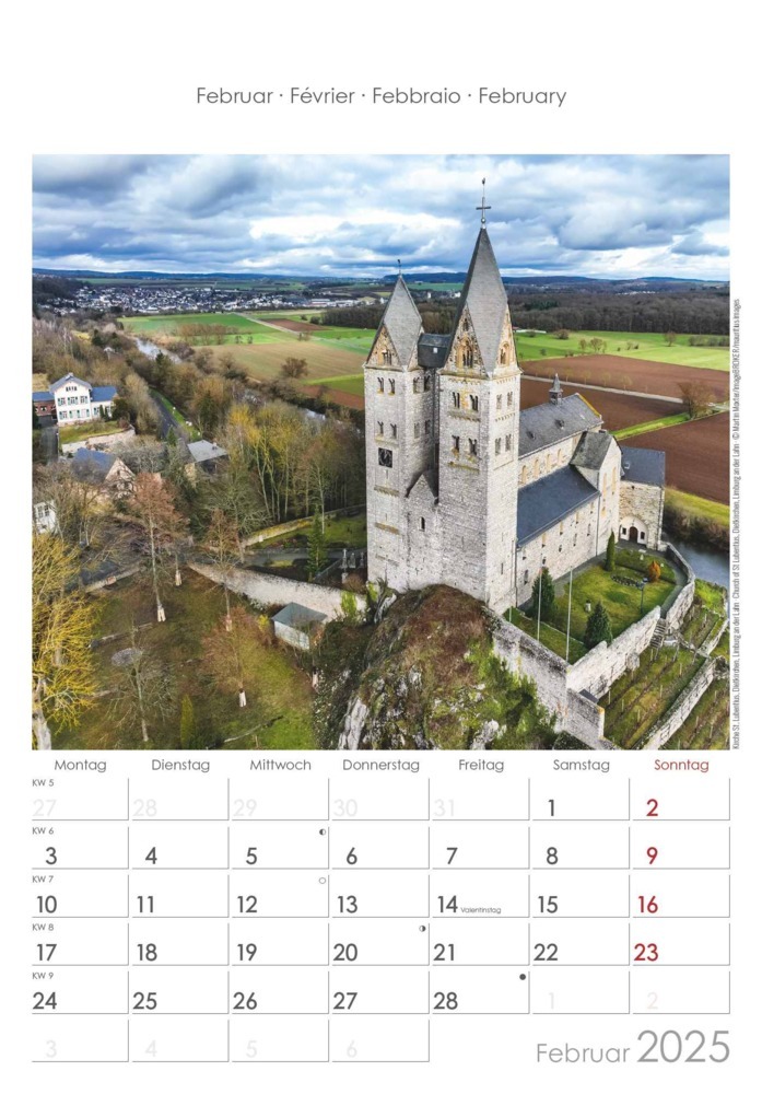 Bild: 4251732343194 | Alpha Edition - Hessen 2025 Bildkalender, 23,7x34cm, Wandkalender...