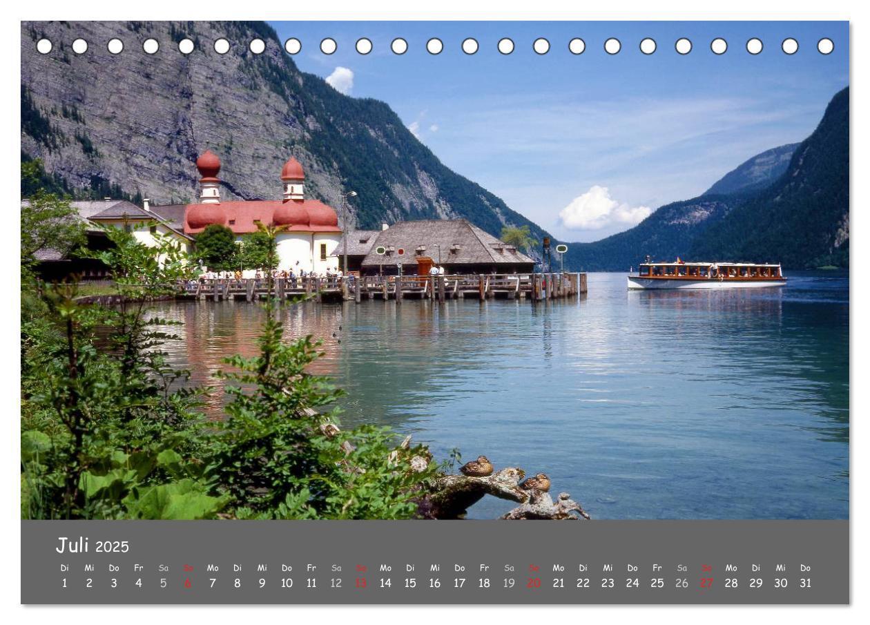 Bild: 9783435706884 | Zauberhaftes Berchtesgadener Land (Tischkalender 2025 DIN A5 quer),...