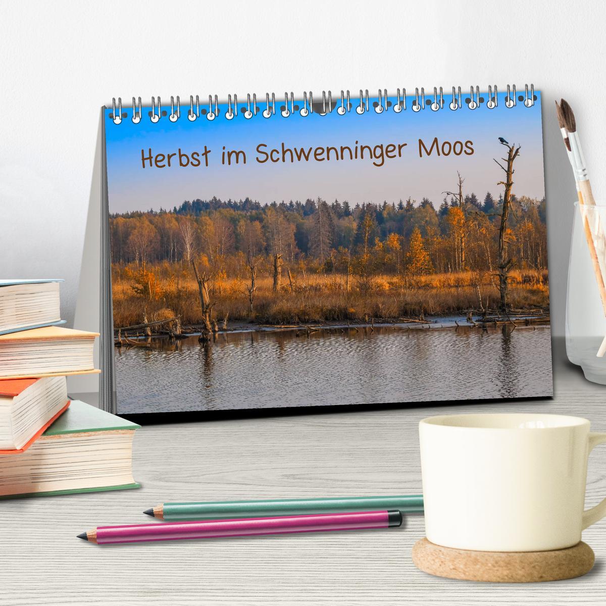 Bild: 9783435227181 | Herbst im Schwenninger Moos (Tischkalender 2025 DIN A5 quer),...