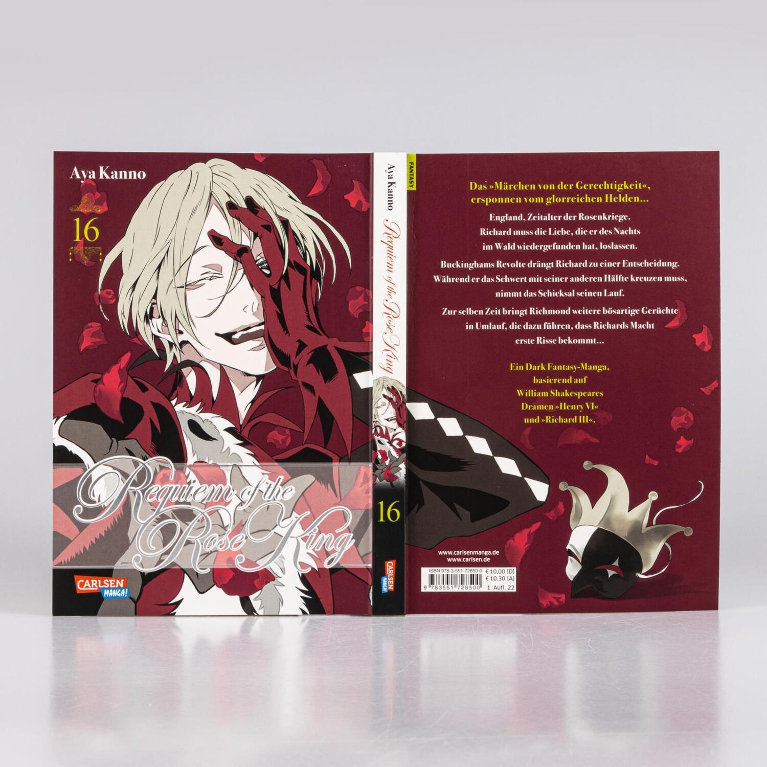 Bild: 9783551728500 | Requiem of the Rose King 16 | Düsterer Manga um den Krieg der Rosen...