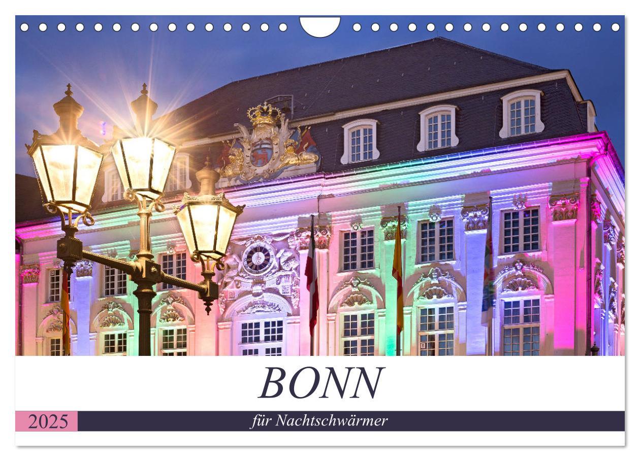 Cover: 9783435264025 | BONN für Nachtschwärmer (Wandkalender 2025 DIN A4 quer), CALVENDO...