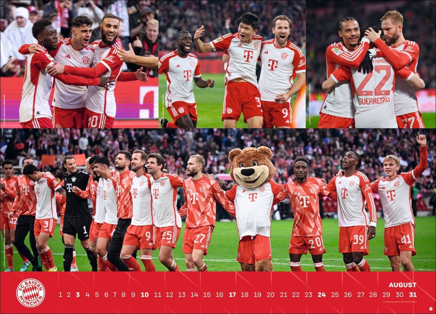 Bild: 9783756404728 | FC Bayern München Edition Kalender 2025 | Kalender | Spiralbindung