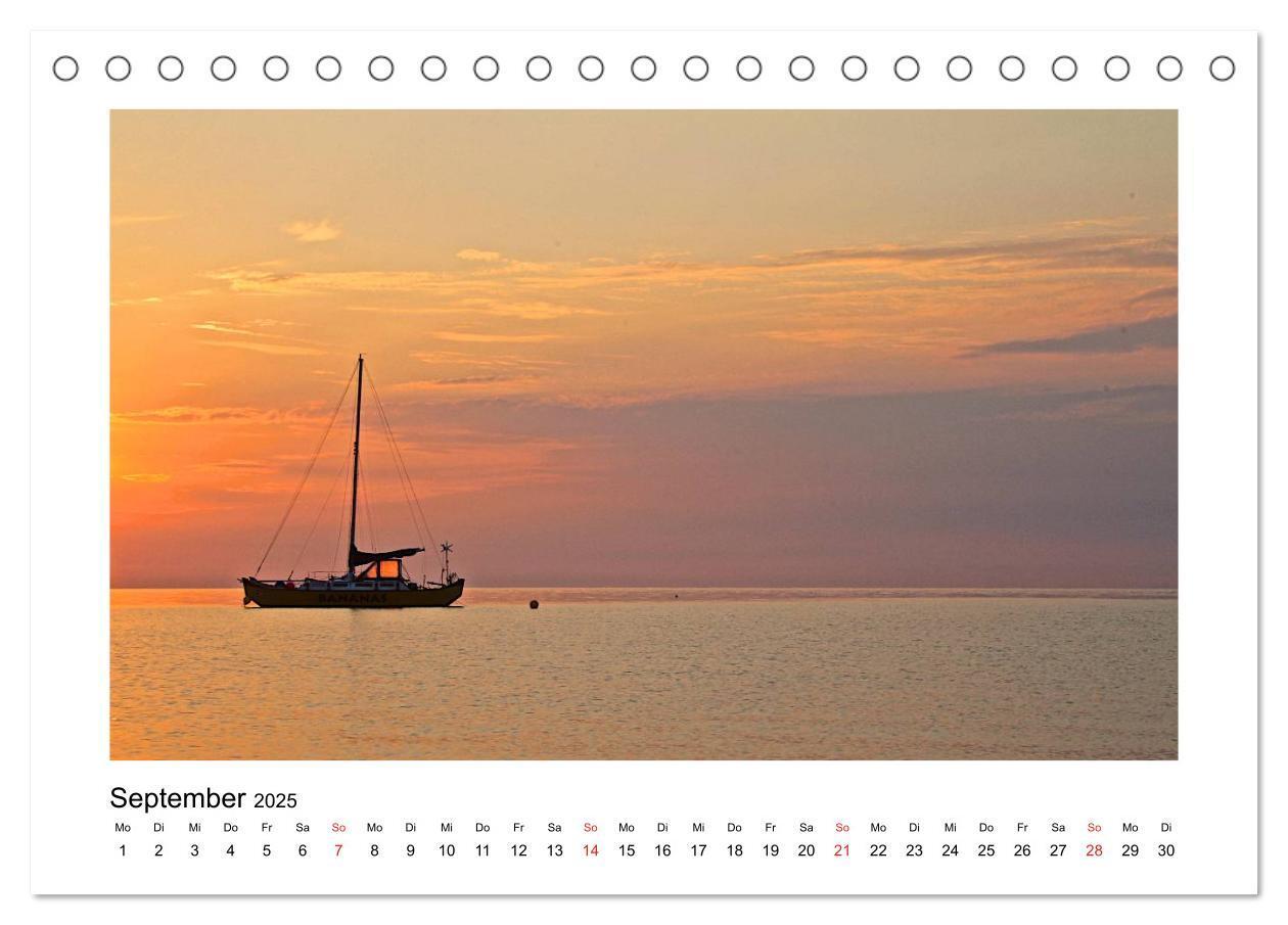 Bild: 9783435616480 | Sylt - Tage am Meer (Tischkalender 2025 DIN A5 quer), CALVENDO...