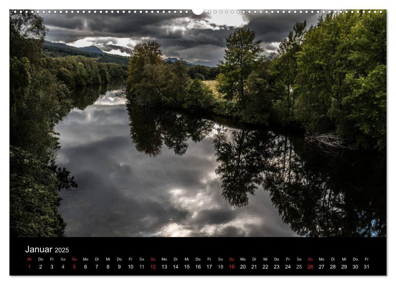 Bild: 9783435538713 | Die Highlands - Schottlands rauher Nordwesten (Wandkalender 2025...