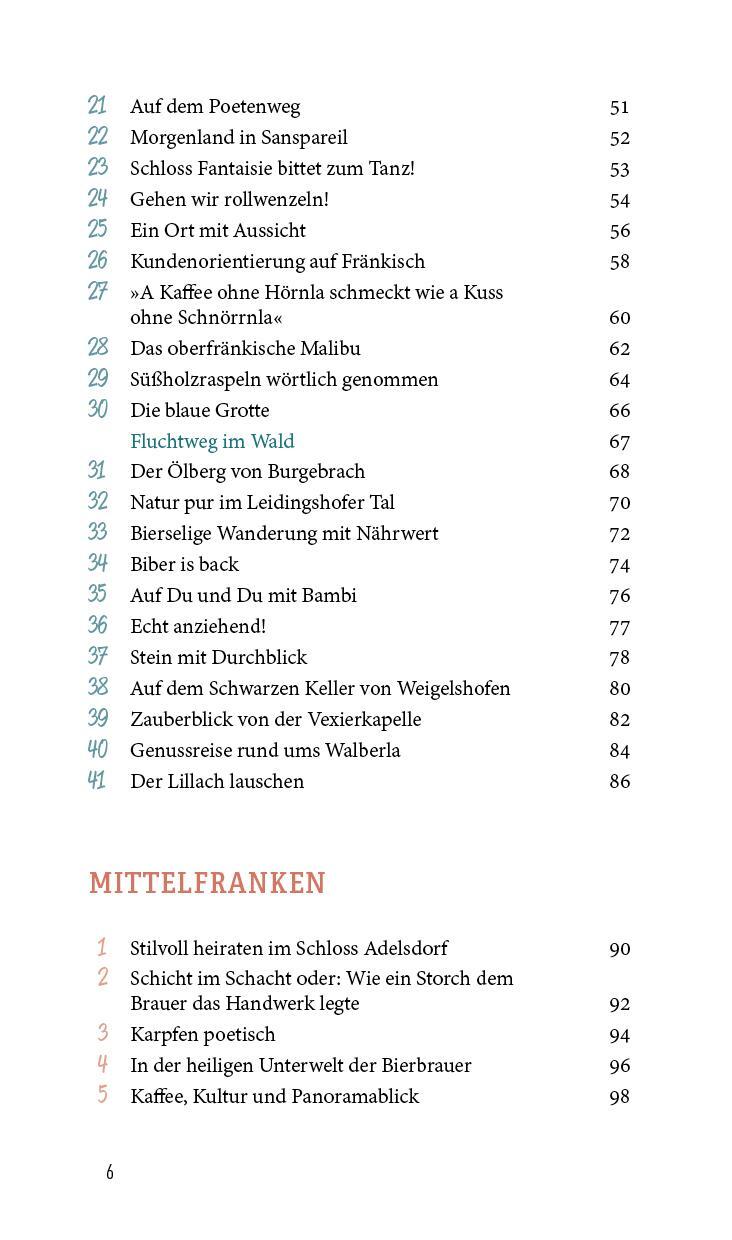 Bild: 9783747203125 | Franken - Wohlfühlorte für Leib und Seele | Freizeitführer | Buch