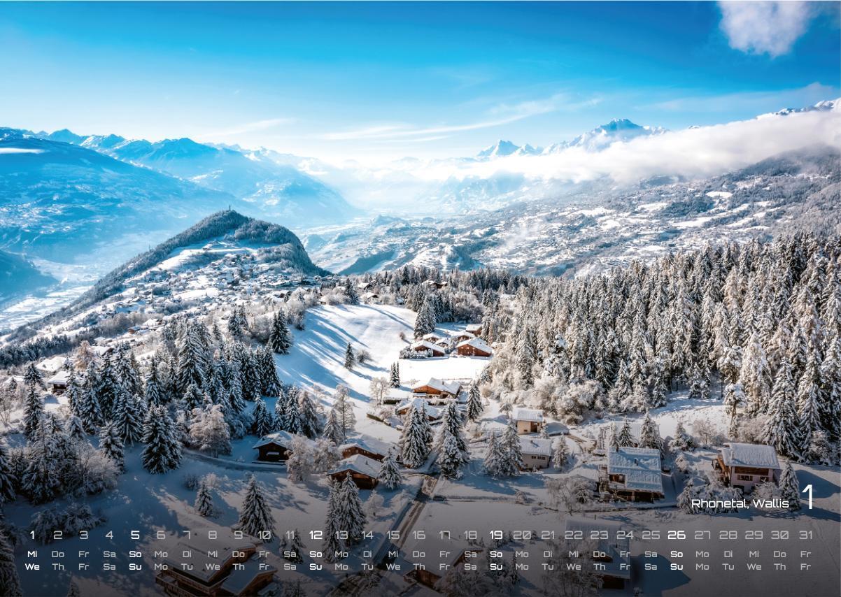 Bild: 9783986734367 | Schweiz - 2025 - Kalender DIN A3 | GP-Fever.de | Kalender | 15 S.