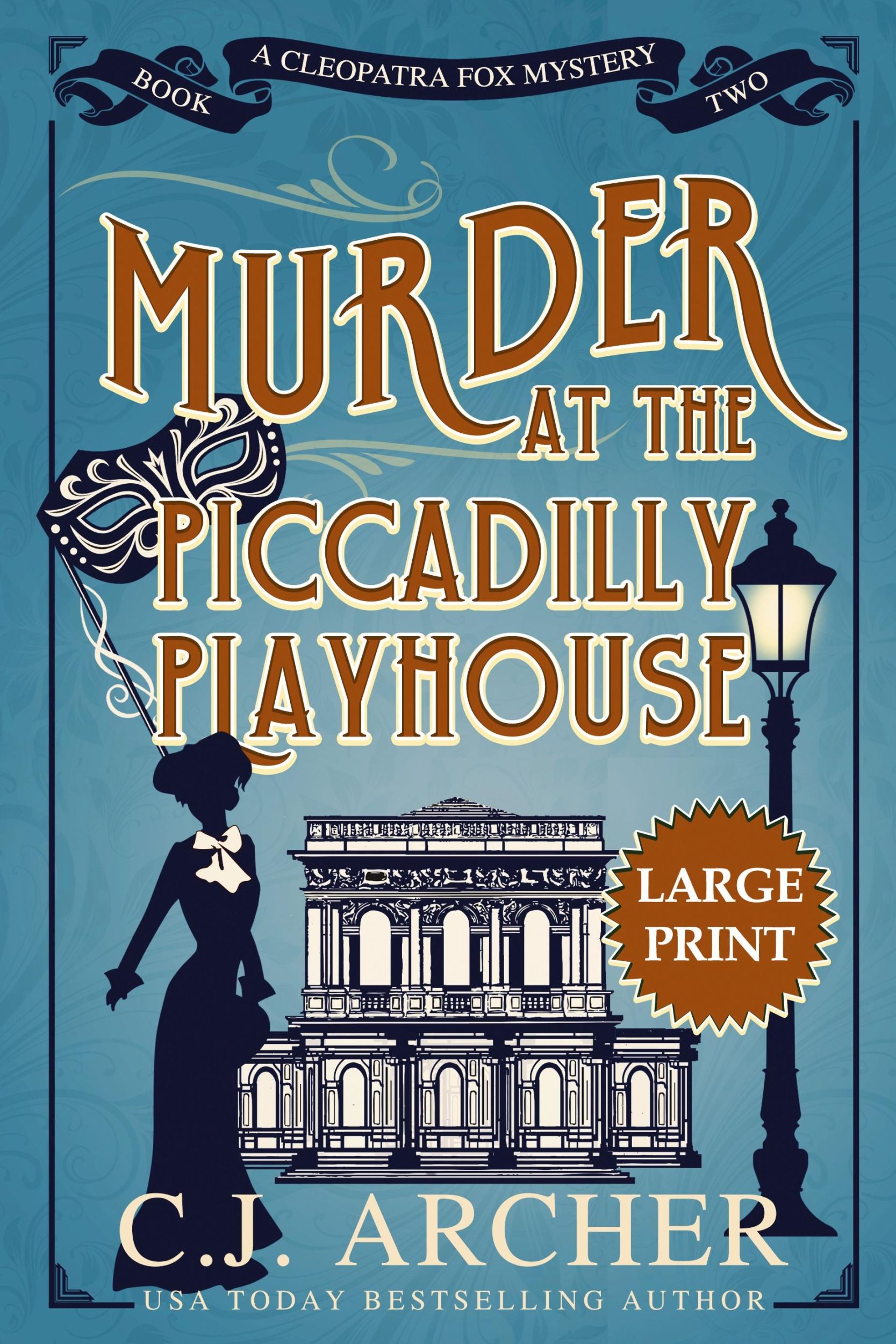 Cover: 9781922554017 | Murder at the Piccadilly Playhouse | Large Print | C. J. Archer | Buch