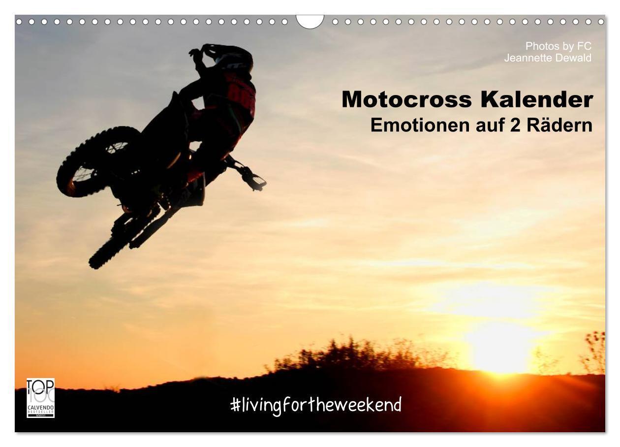 Cover: 9783435517527 | Motocross Kalender - Emotionen auf 2 Rädern (Wandkalender 2025 DIN...