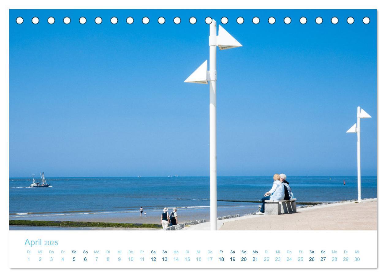 Bild: 9783435076000 | Sommer auf Norderney (Tischkalender 2025 DIN A5 quer), CALVENDO...