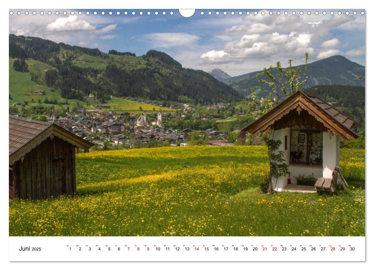 Bild: 9783435373239 | Kitzbühel, Sportstadt und Wanderparadies (Wandkalender 2025 DIN A3...