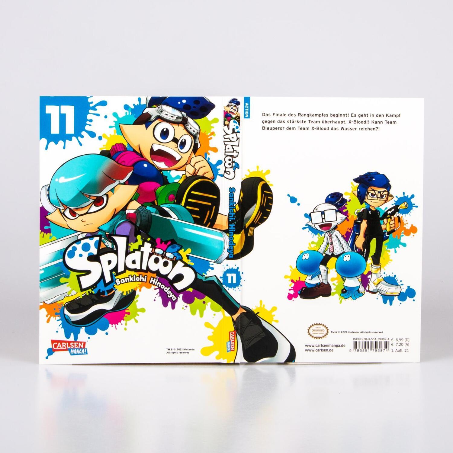 Bild: 9783551793874 | Splatoon 11 | Das Nintendo-Game als Manga! Ideal für Kinder und Gamer!