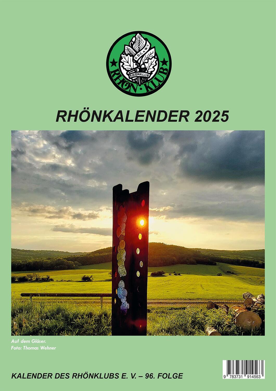 Cover: 9783731914563 | Rhönkalender 2025 | Kalender des Rhönklubs e.V. - 96. Folge | V.