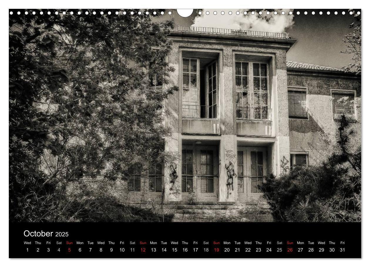 Bild: 9781325955602 | Abandoned Places Haunted Houses (Wall Calendar 2025 DIN A3...