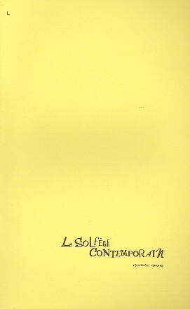 Cover: 9790043929437 | Le Solfege Contemporain Volume 4 Eleve | Albert Beaucamp | Buch