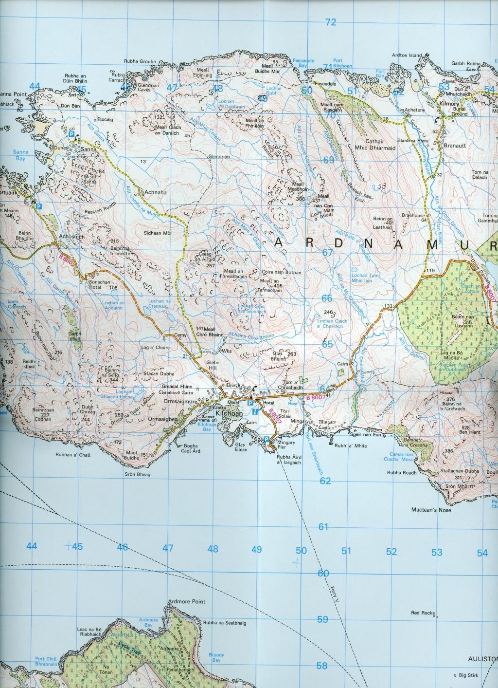 Bild: 9780319261453 | Tobermory &amp; North Mull | Ordnance Survey | (Land-)Karte | Englisch