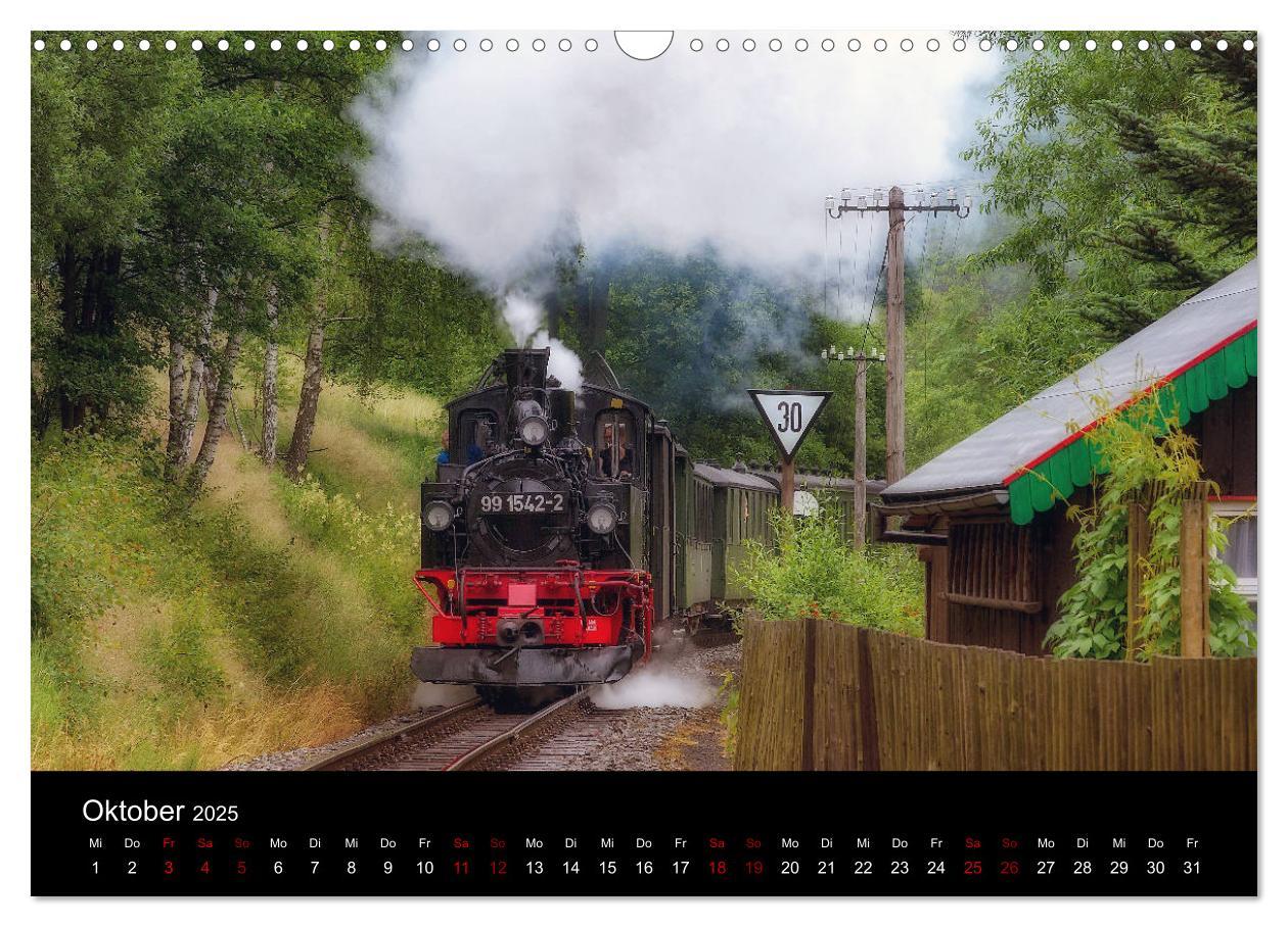 Bild: 9783435380657 | Dampf im Pressnitztal (Wandkalender 2025 DIN A3 quer), CALVENDO...