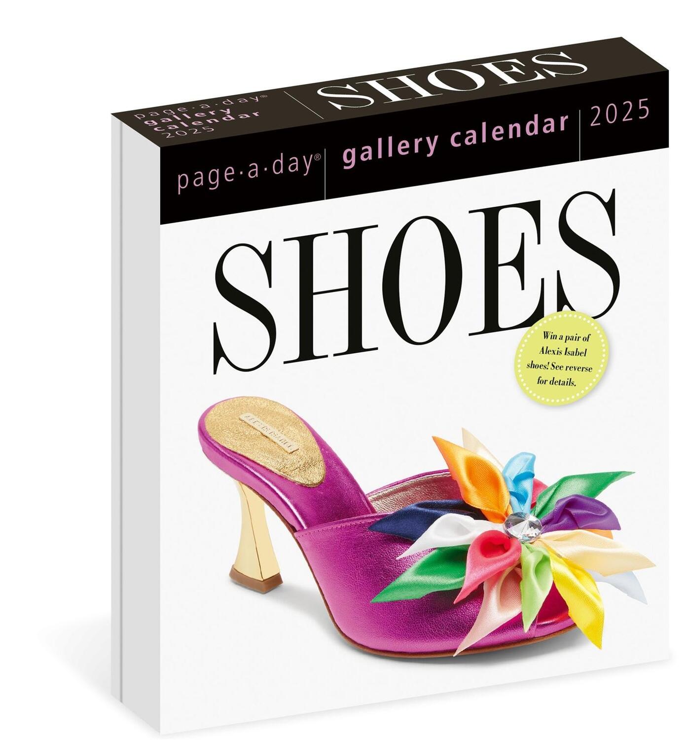 Cover: 9781523524709 | Shoes Page-A-Day® Gallery Calendar 2025 | Workman Calendars | Kalender