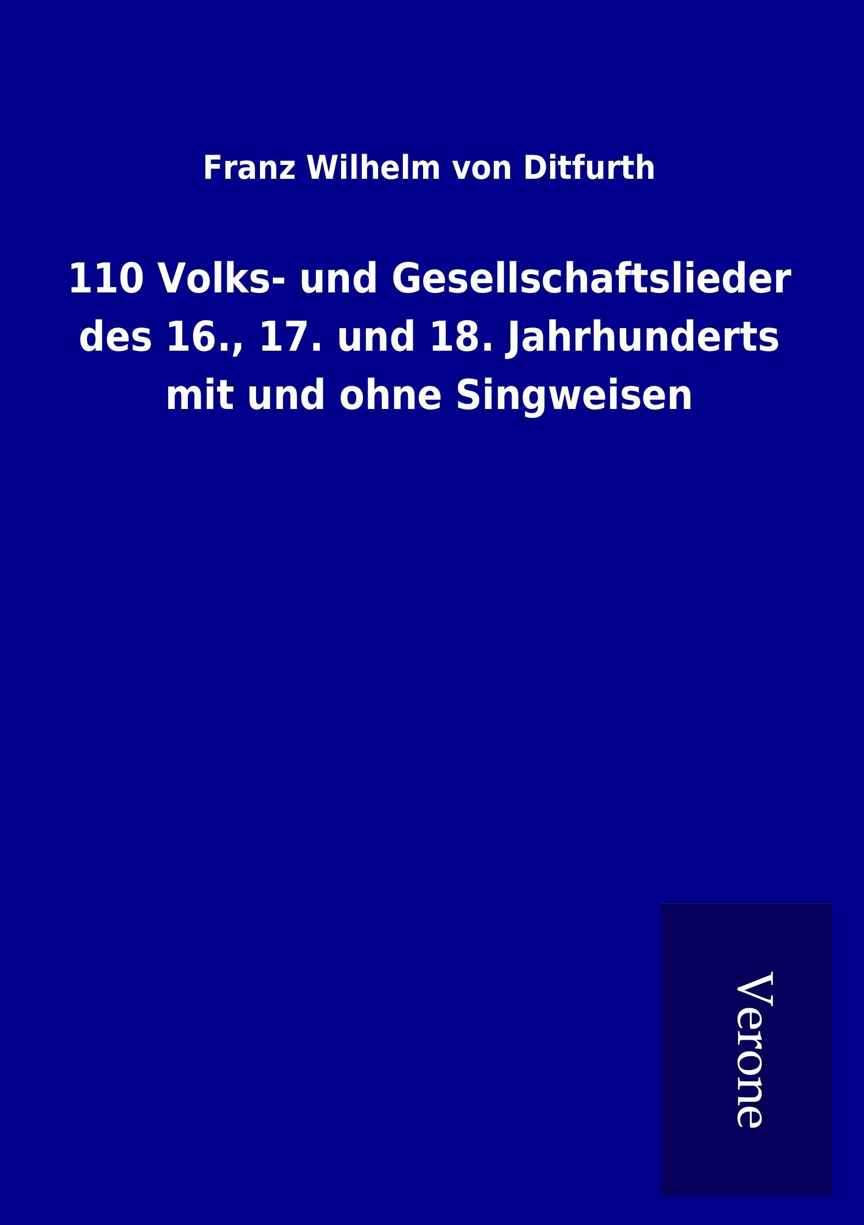 Cover: 9789925030590 | 110 Volks- und Gesellschaftslieder des 16., 17. und 18....